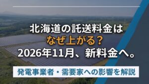北海道の委託料金はなぜ上がる？